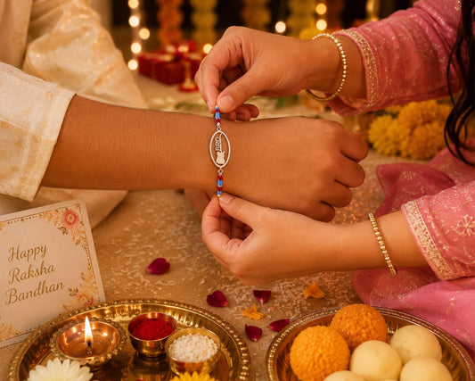Bro Bond Silver Rakhi | Veera Aabha