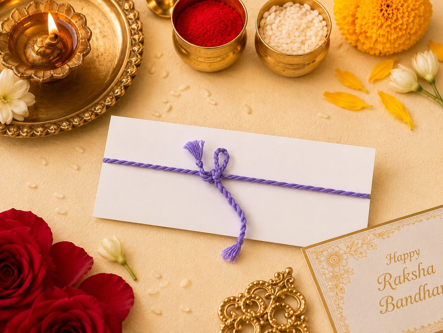 Bro Bond Silver Rakhi | Veera Aabha