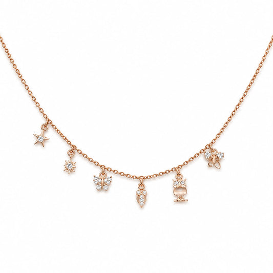 Celestial Charm Bracelet | 925 Sterling Silver | Veera Aabha