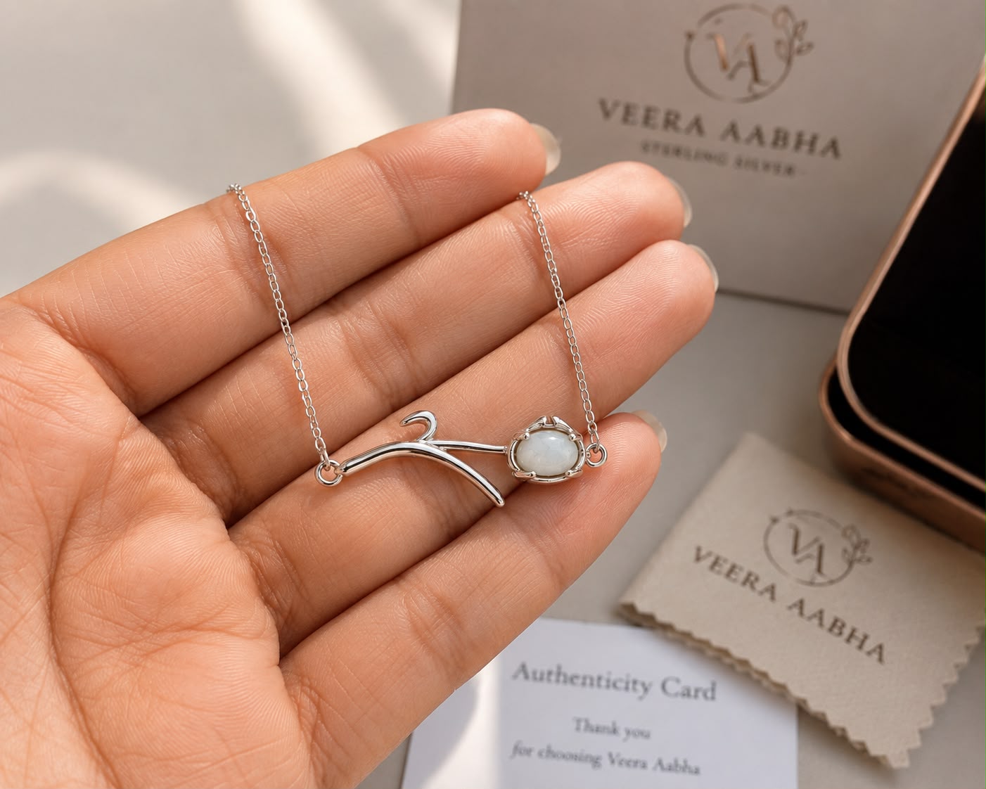Luna Wish Chain | 925 Sterling Silver | Veera Aabha