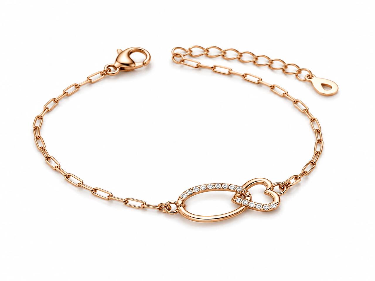 Linked Hearts Bracelet | 925 Sterling Silver | Veera Aabha