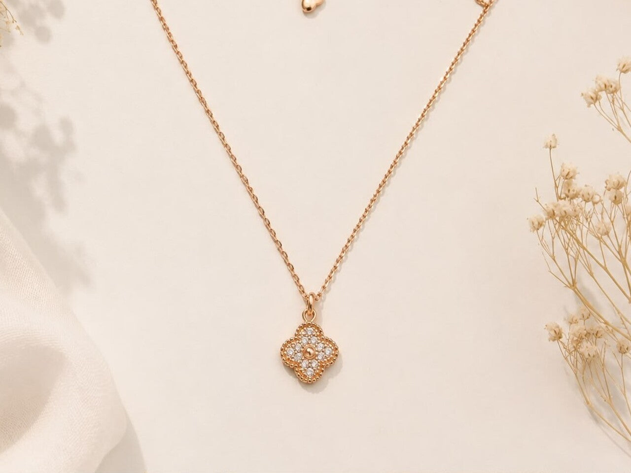 Luxe Clover Chain | 925 Sterling Silver | Veera Aabha