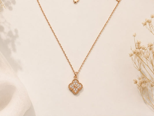 Luxe Clover Chain | 925 Sterling Silver | Veera Aabha