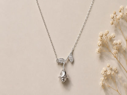 Silver Bloom Chain | 925 Sterling Silver | Veera Aabha
