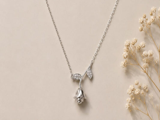 Silver Bloom Chain | 925 Sterling Silver | Veera Aabha
