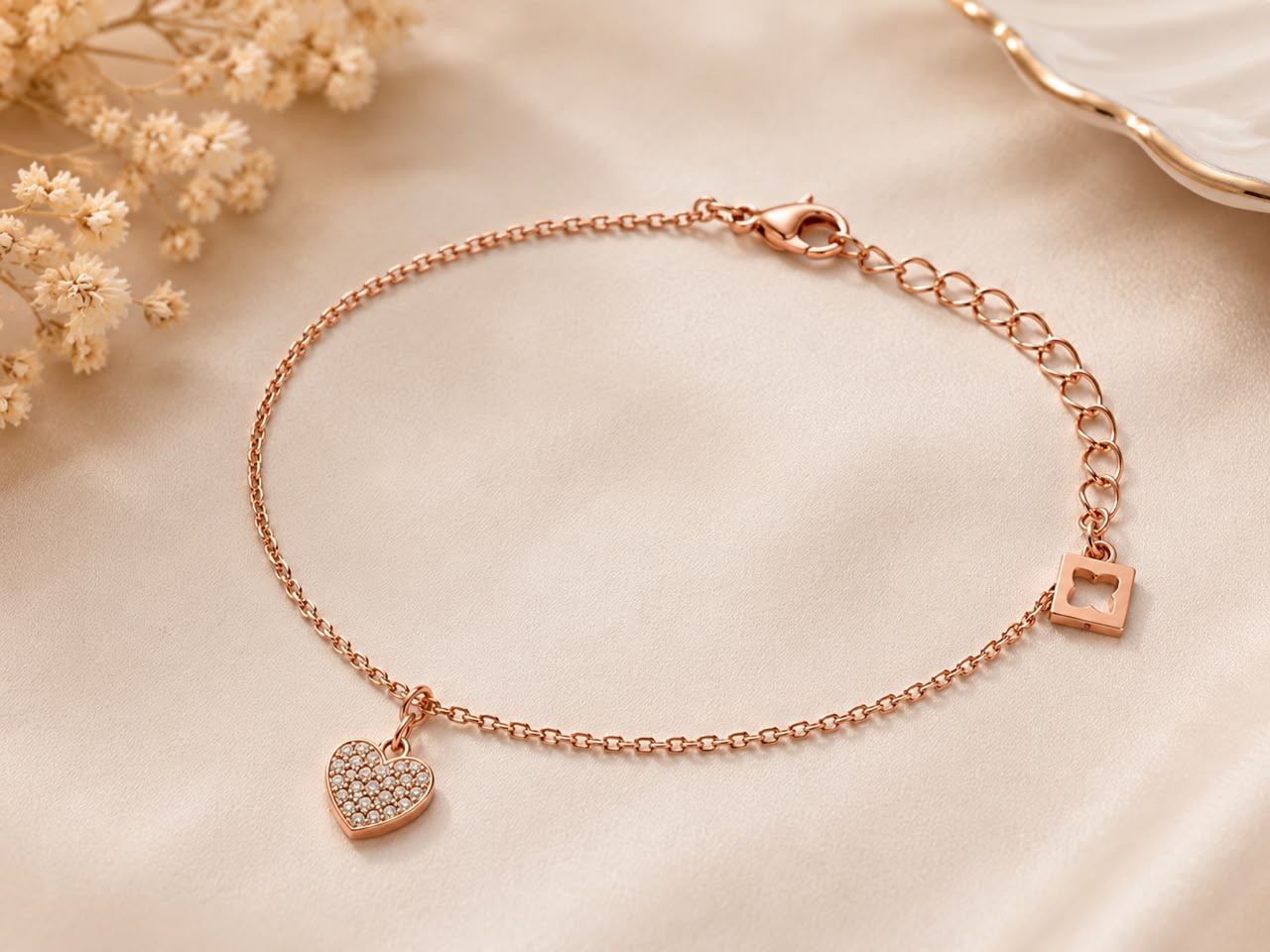 Eternal Heart Bracelet | 925 Sterling Silver | Veera Aabha