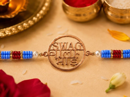 Swag Wala Bhai Silver Rakhi | Veera Aabha