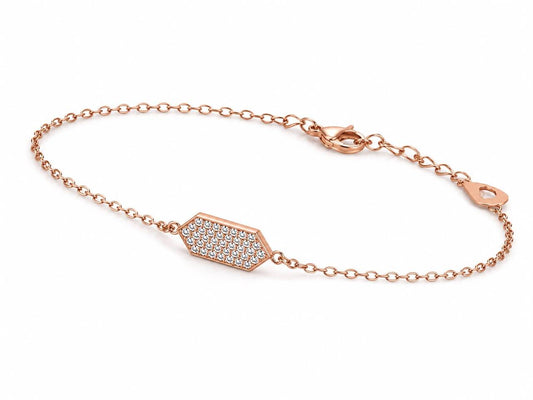 Lustre Hexa Bracelet | 925 Sterling Silver | Veera Aabha