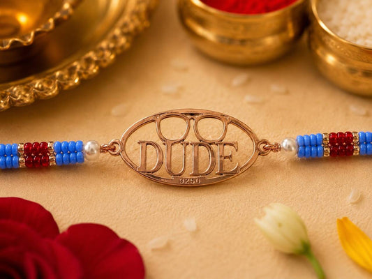 Dude Silver Rakhi | Veera Aabha