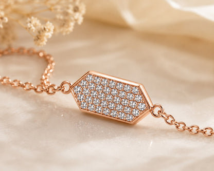 Lustre Hexa Bracelet | 925 Sterling Silver | Veera Aabha