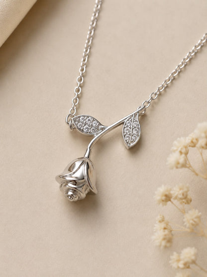 Silver Bloom Chain | 925 Sterling Silver | Veera Aabha