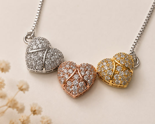 Trinity Hearts Necklace