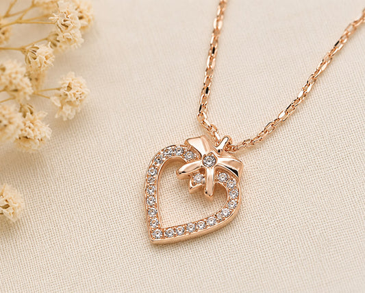 Sweetheart Bloom Chain | 925 Sterling Silver | Veera Aabha