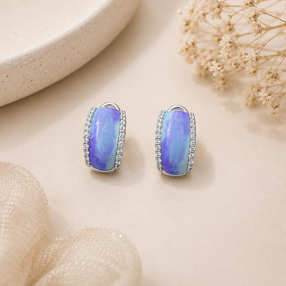 Lavender Mist 925 Sterling Silver Pendant Set by Veera Aabha