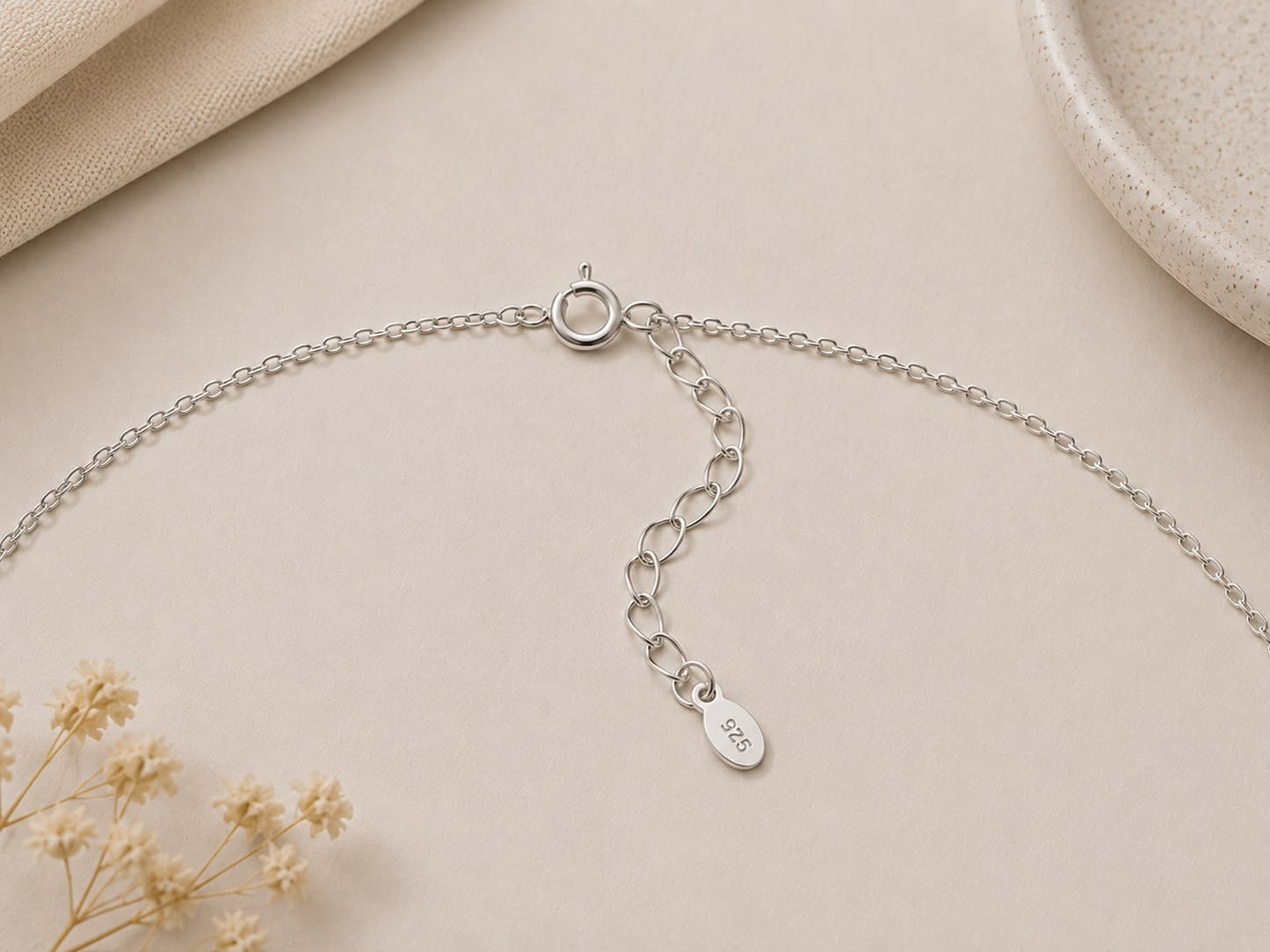 Trinity Luxe Barrel Necklace | 925 Sterling Silver | Veera Aabha