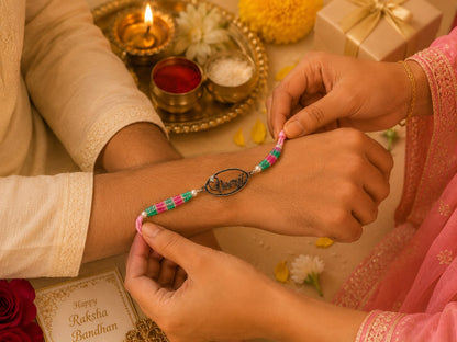 Veerji Silver Rakhi | Veera Aabha