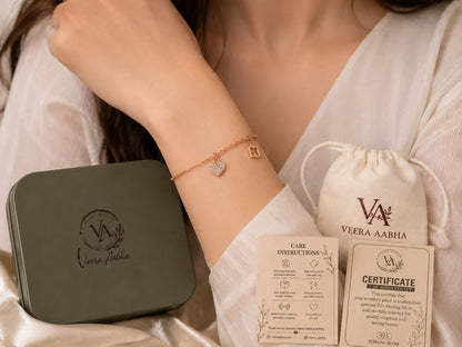 Eternal Heart Bracelet | 925 Sterling Silver | Veera Aabha