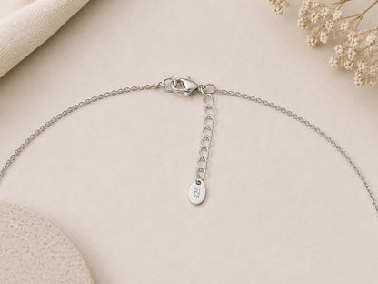 Lavender Royale Pendant Necklace | 925 Sterling Silver | Veera Aabha