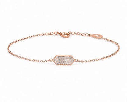 Lustre Hexa Bracelet | 925 Sterling Silver | Veera Aabha