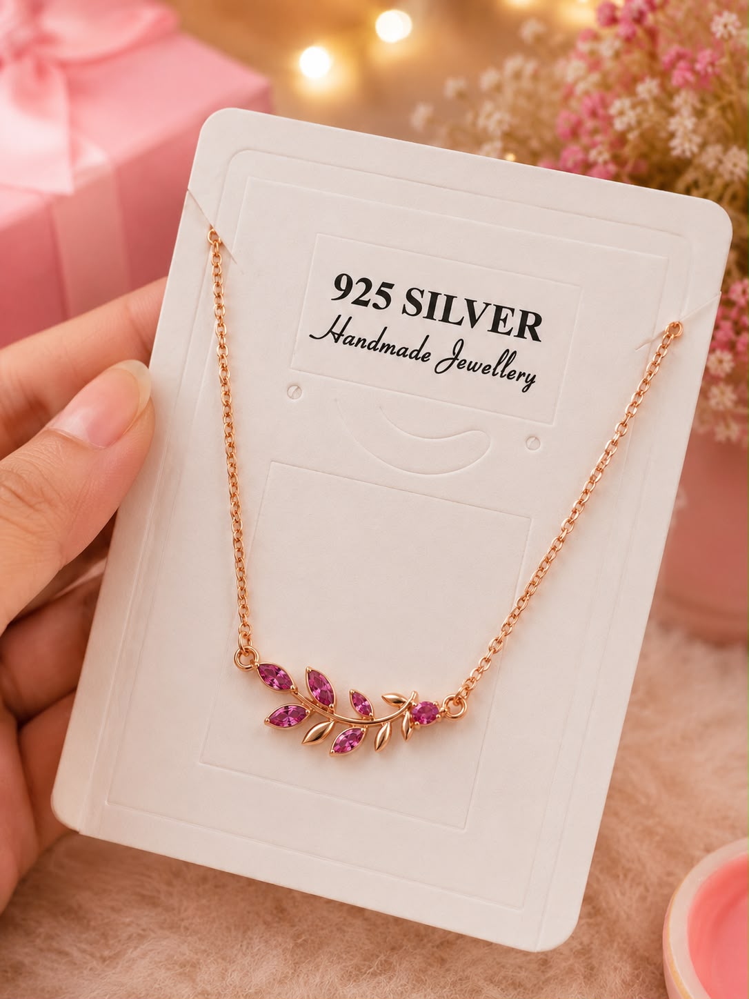 Blossom Vine Chain | 925 Sterling Silver | Veera Aabha