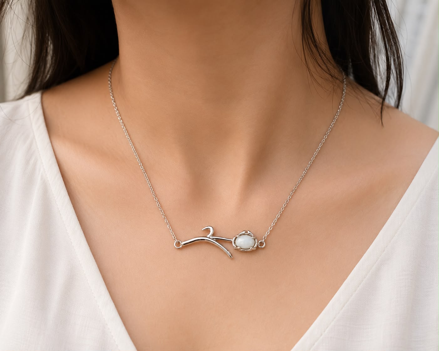 Luna Wish Chain | 925 Sterling Silver | Veera Aabha