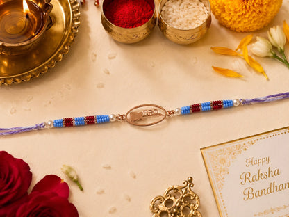 Bro Bond Silver Rakhi | Veera Aabha