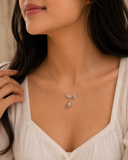 Silver Bloom Chain | 925 Sterling Silver | Veera Aabha