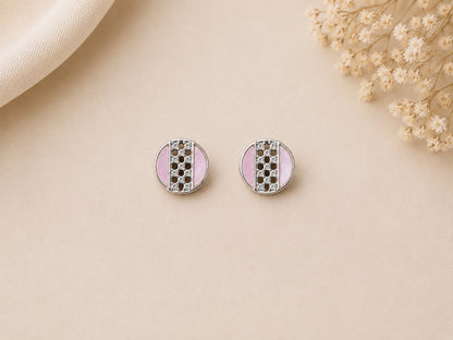 Blush Radiance Pendant Set | 925 Sterling Silver | Veera Aabha