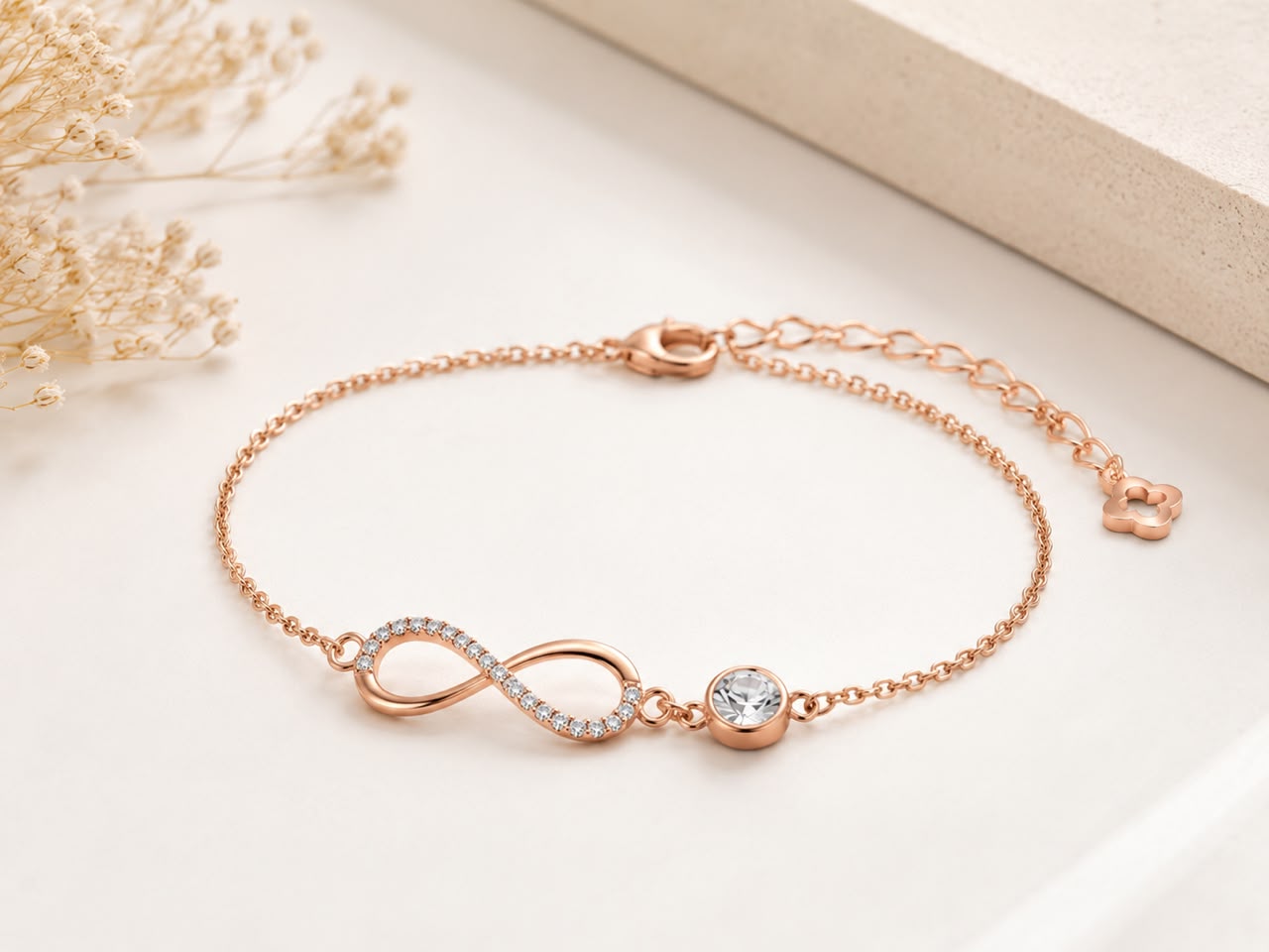 Infinity Spark Bracelet | 925 Sterling Silver | Veera Aabha
