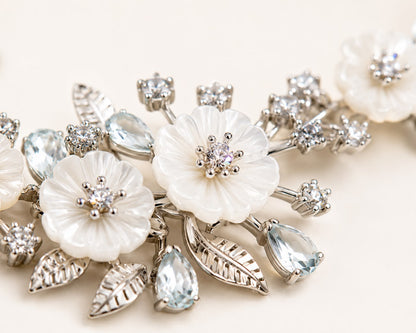 Ivory Blossom Bracelet | 925 Sterling Silver | Veera Aabha