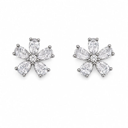 Blossom Brilliance 925 Sterling Silver Pendant Set by Veera Aabha