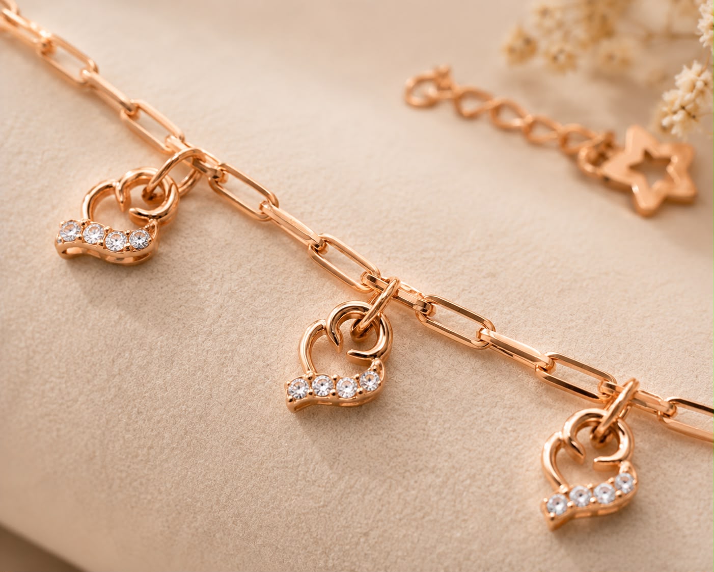 Rose Amour Bracelet | 925 Sterling Silver | Veera Aabha