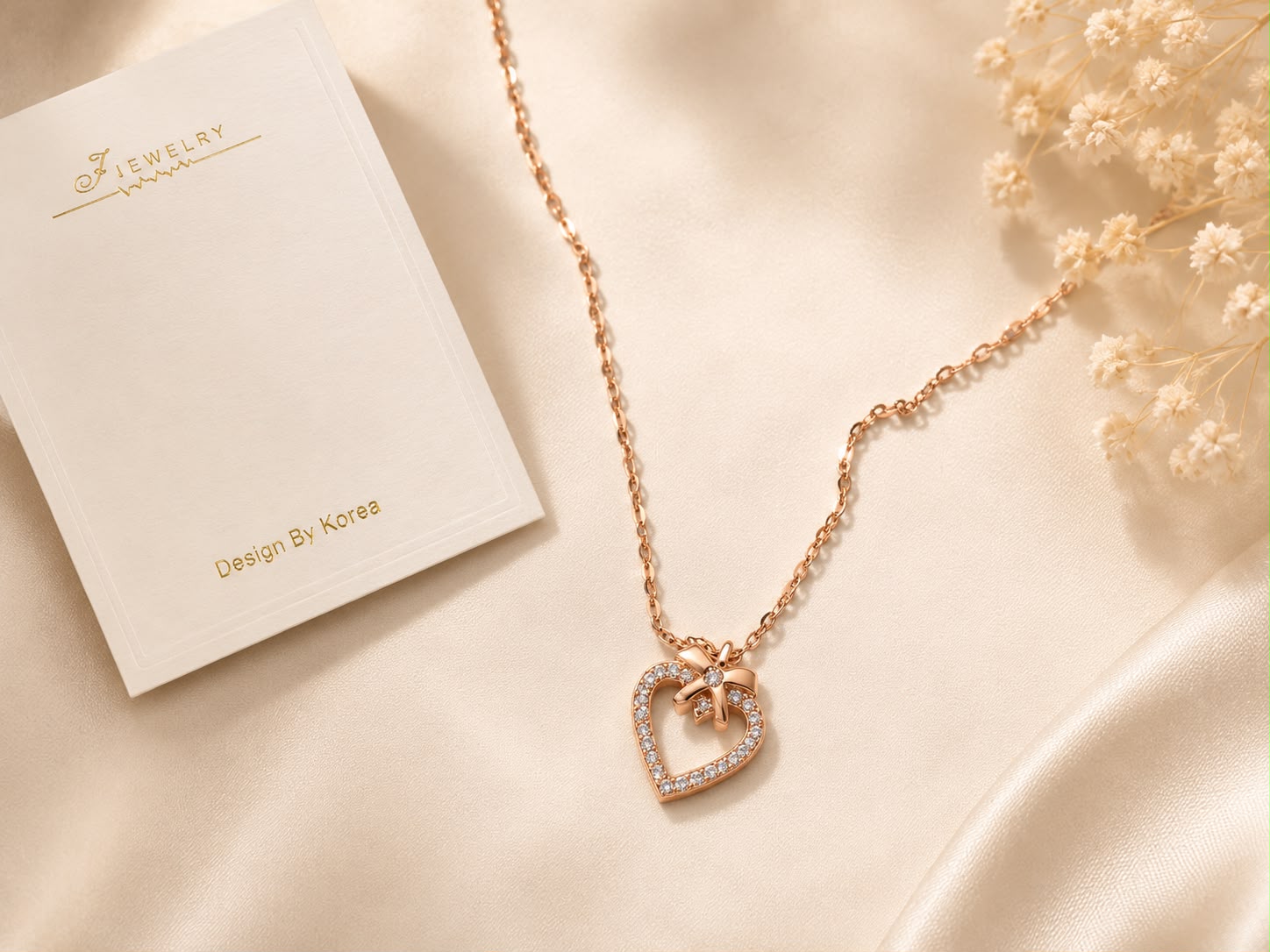 Sweetheart Bloom Chain | 925 Sterling Silver | Veera Aabha
