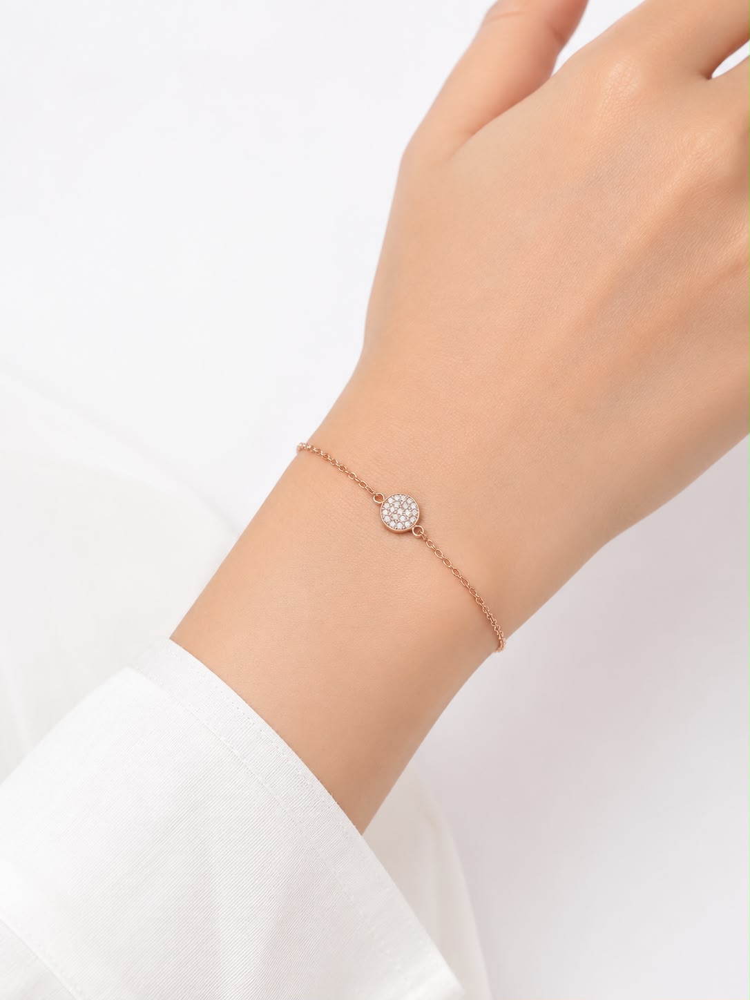 Celeste Pavé Bracelet | 925 Sterling Silver | Veera Aabha