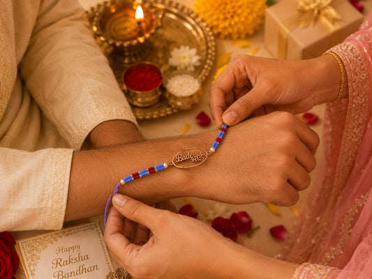 Bade Bhai Silver Rakhi | Veera Aabha
