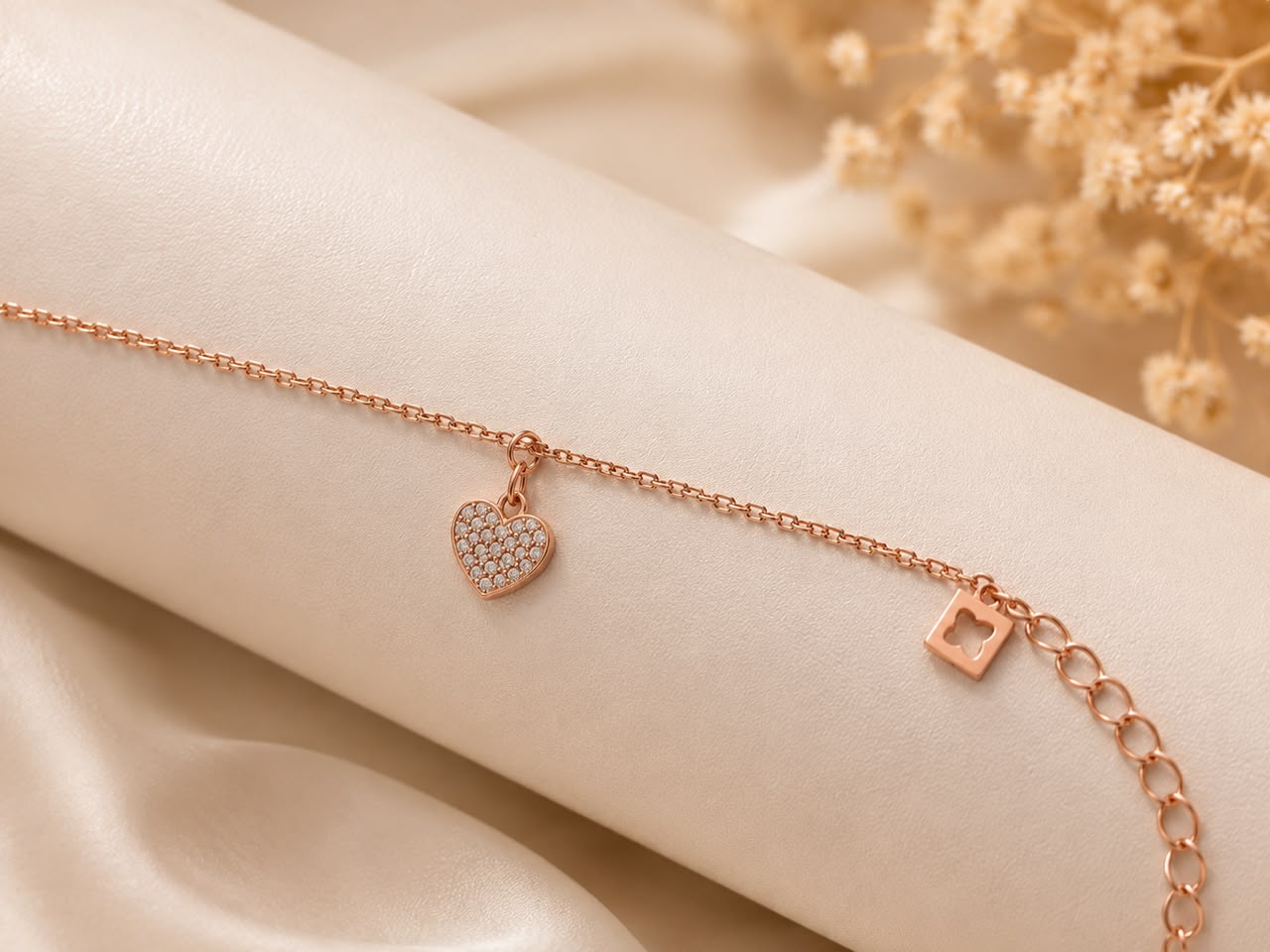Eternal Heart Bracelet | 925 Sterling Silver | Veera Aabha