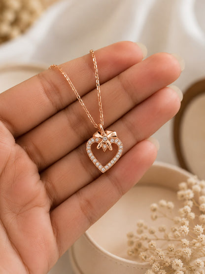 Sweetheart Bloom Chain | 925 Sterling Silver | Veera Aabha