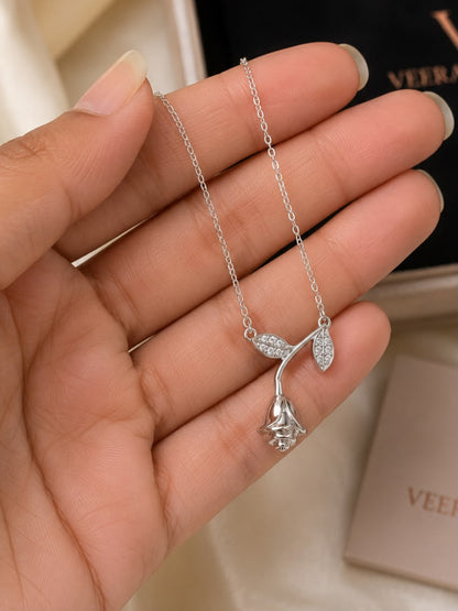 Silver Bloom Chain | 925 Sterling Silver | Veera Aabha